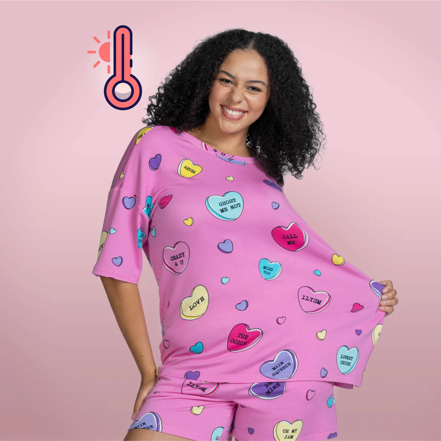 Warming Short Sleeve PJ Top